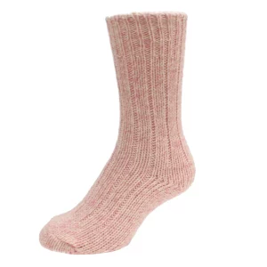 pink fleck gumboot socks