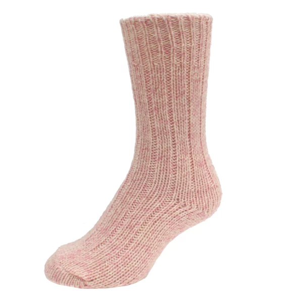 pink fleck gumboot socks
