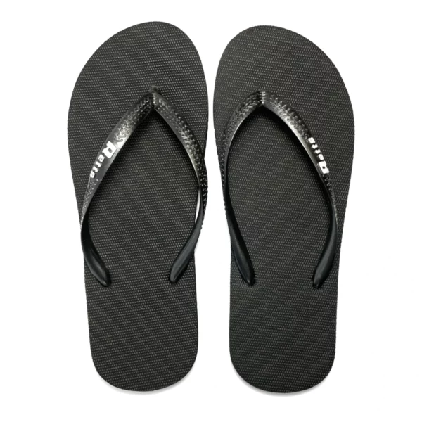 retts ladies jandals black 4