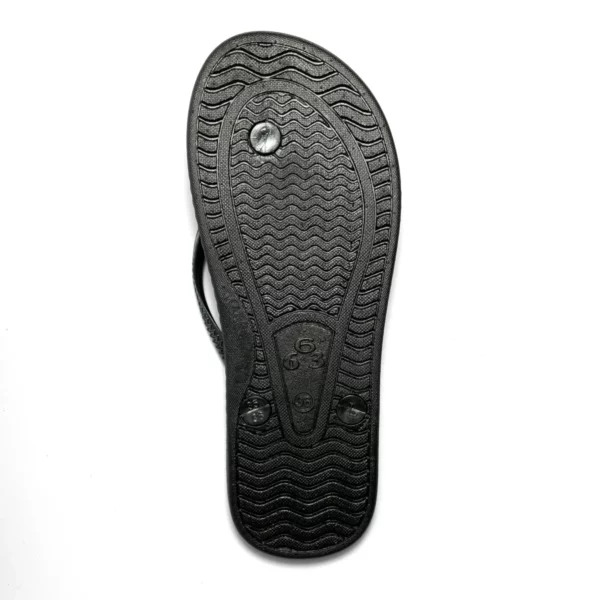 retts ladies jandals black 5