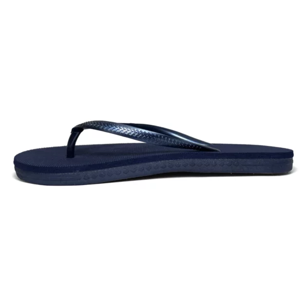 retts ladies jandals navy 3