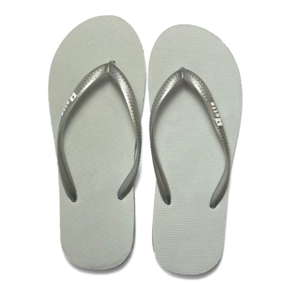 retts ladies jandals silver 4