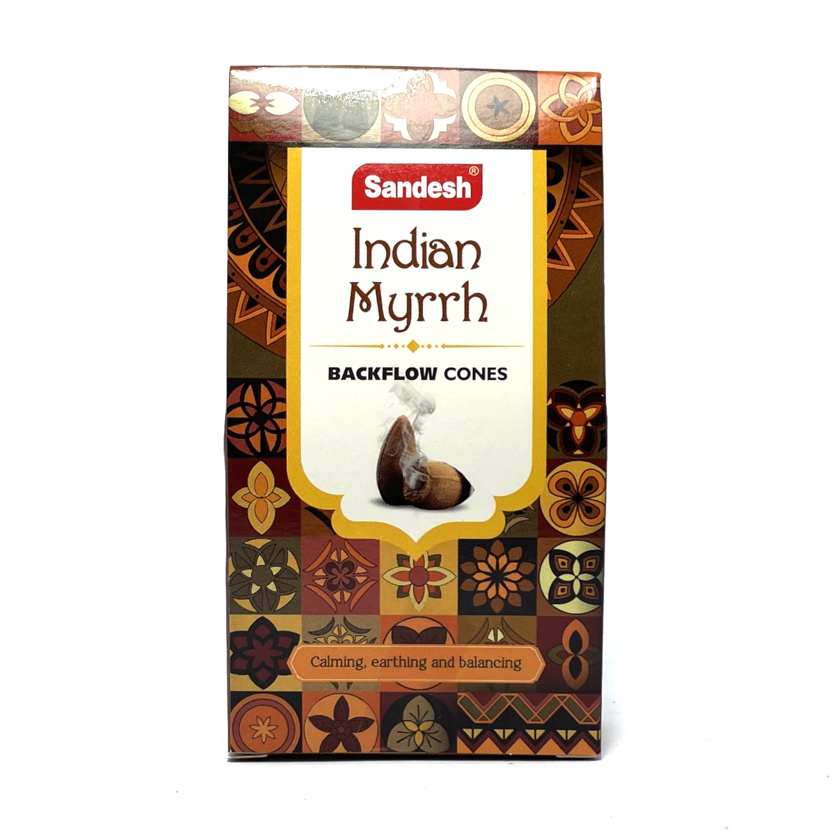 sandesh backflow indian myrrh 10 cones 1