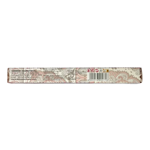 sandesh incense square indian rose 2