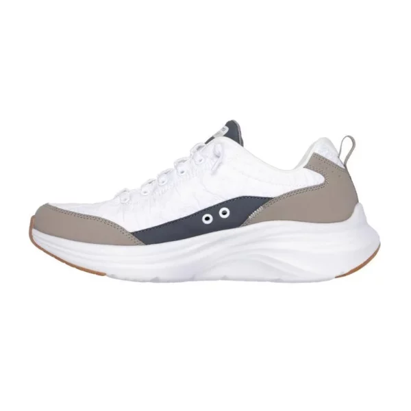 skechers contour foam cozy fit white taupe 3