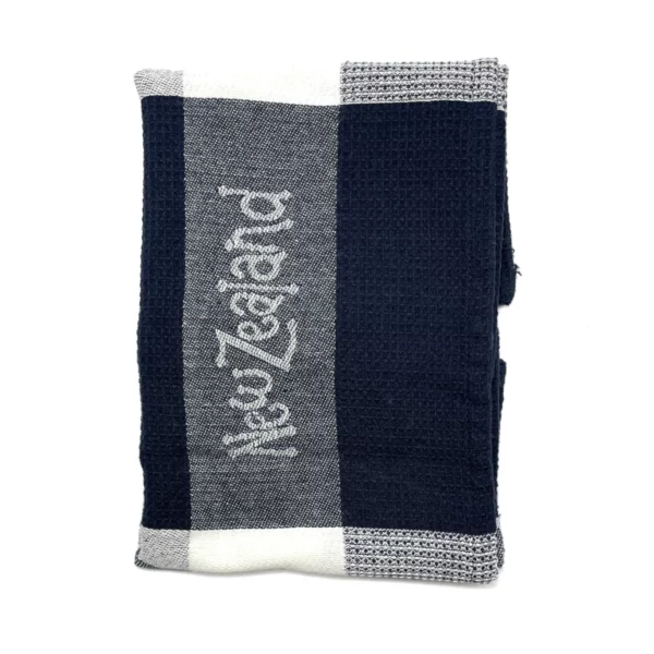 tea towel kiwi navy white 2