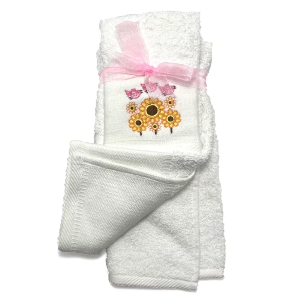 towel set birds 2
