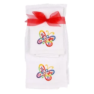 towel set butterfly