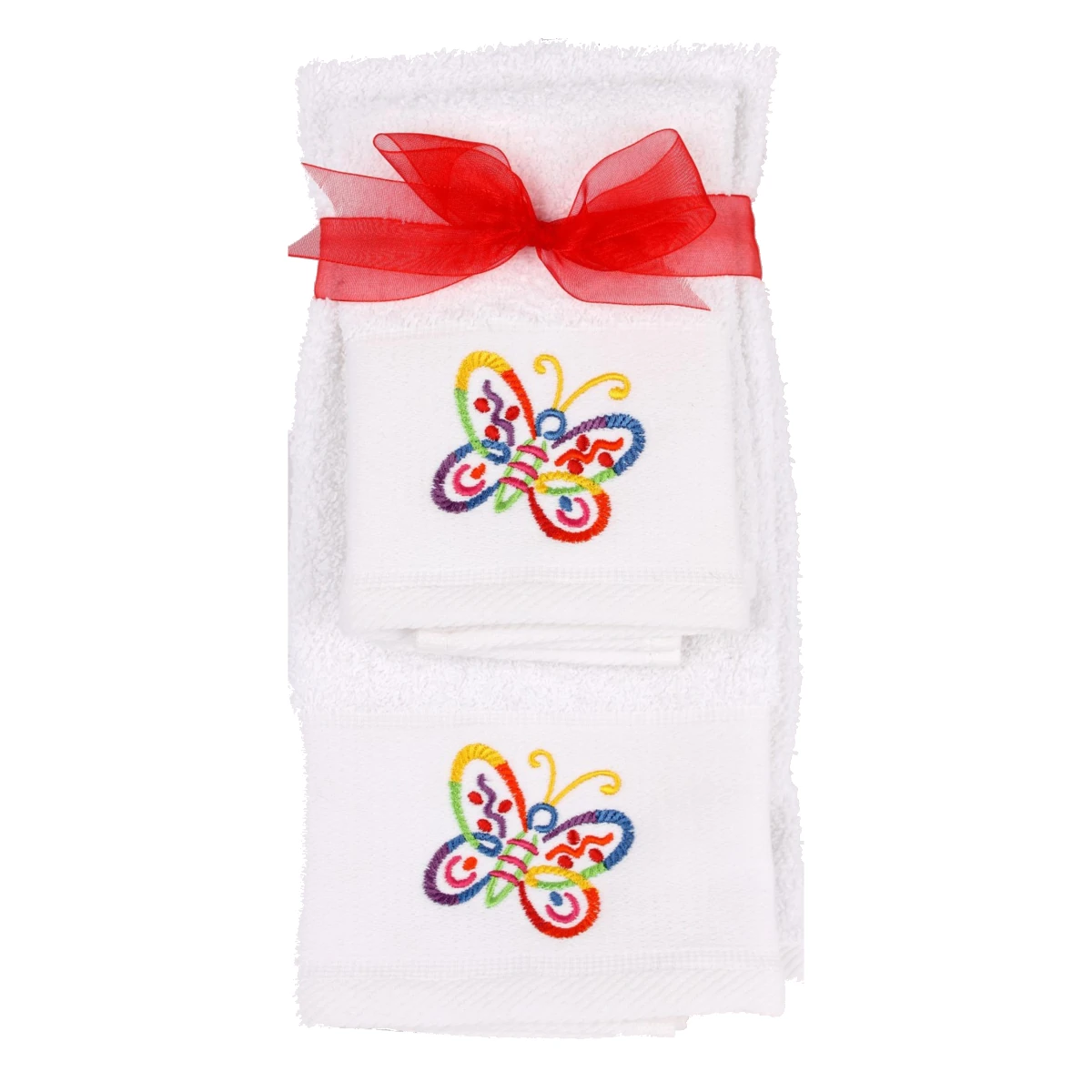 towel set butterfly