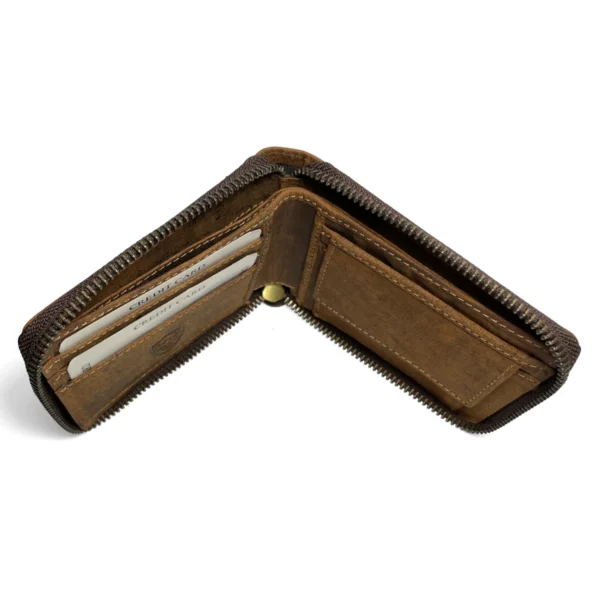 tzw216t gents leather wallet tan brunner 5