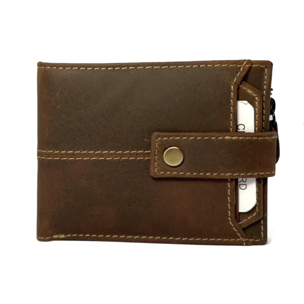tzw916t gents leather wallet tan huntly 2