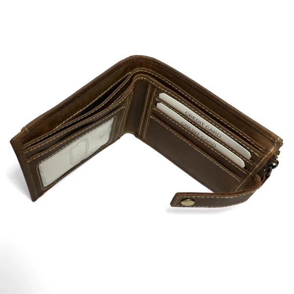 tzw916t gents leather wallet tan huntly 6