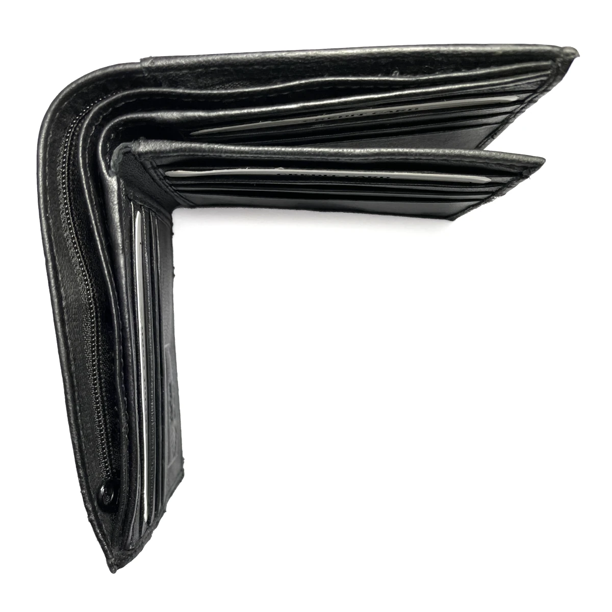 w505 down under leather billfold black 3