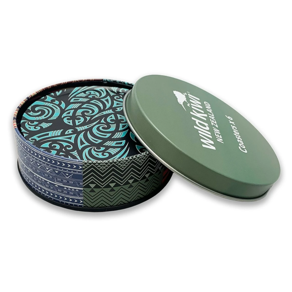 766ct wk coasters x 6 kowhawhai designs