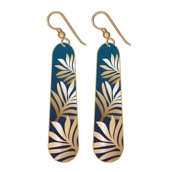 927jw tribal earth rainforest earrings 1