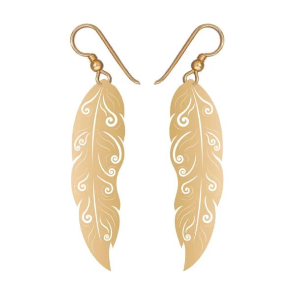 932jw tribal earth rainbird earrings 1