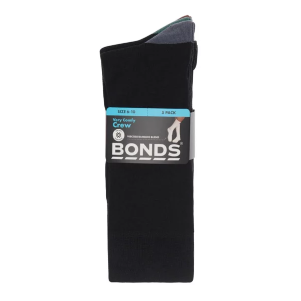 bonds bamboo crew 5 pack szfq5w 20k 2