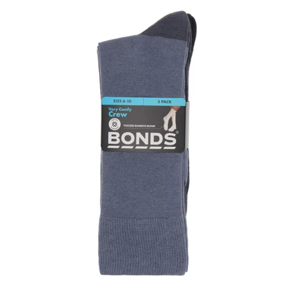bonds bamboo crew 5 pack szfq5w 22k 2