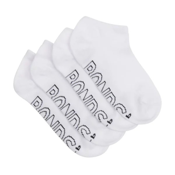 bonds low cut white 4pk 2