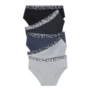 bonds plain boys brief 5 pack uwbt5a kgy 1