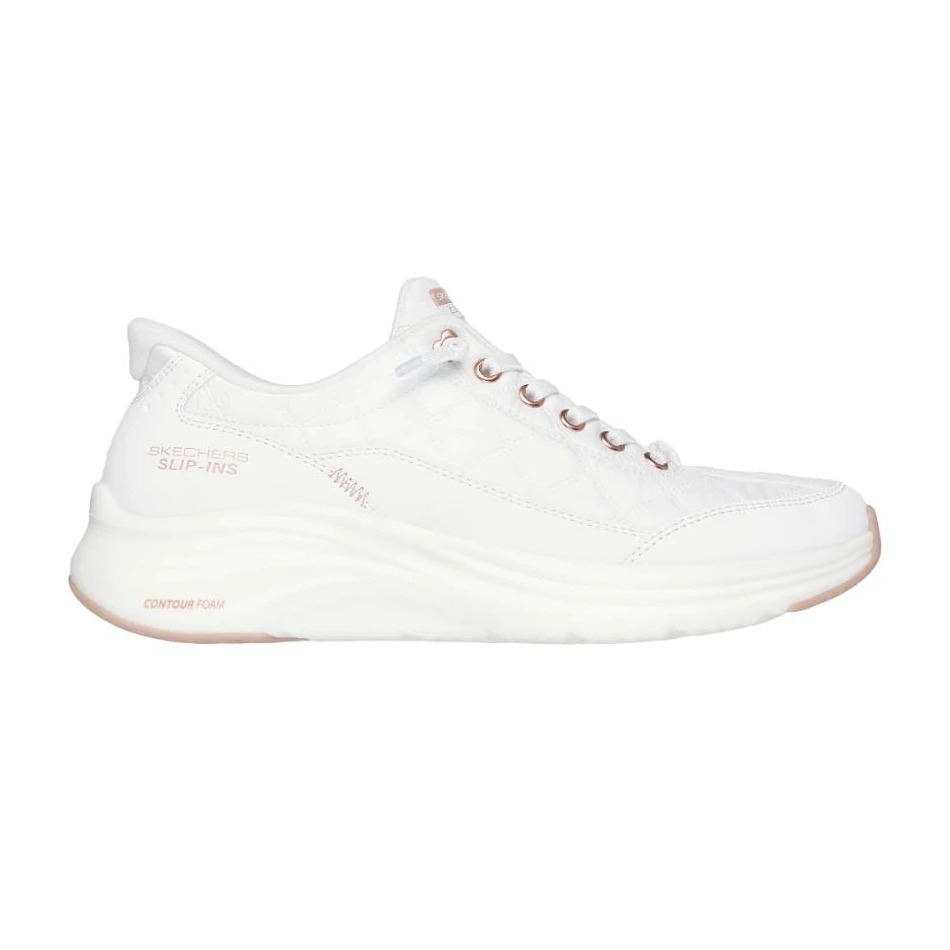 contour foam cozy fit white rose gold 02