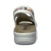 euroflex tuscany sandal white floral 4