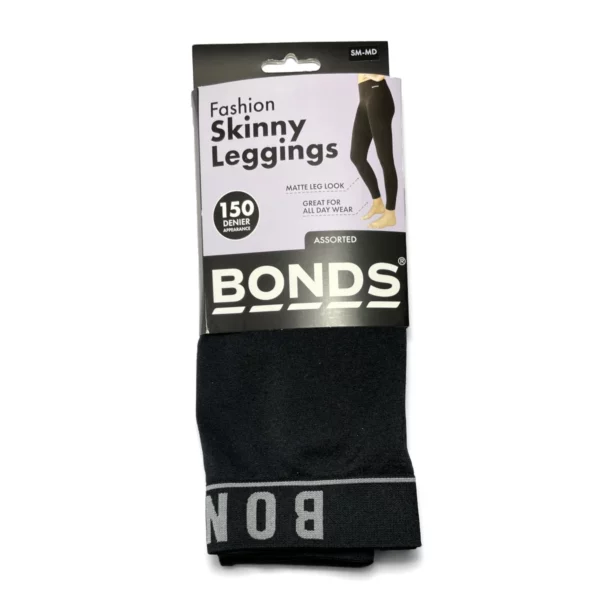 lyvl1n bonds skinny leggings 150d black 1