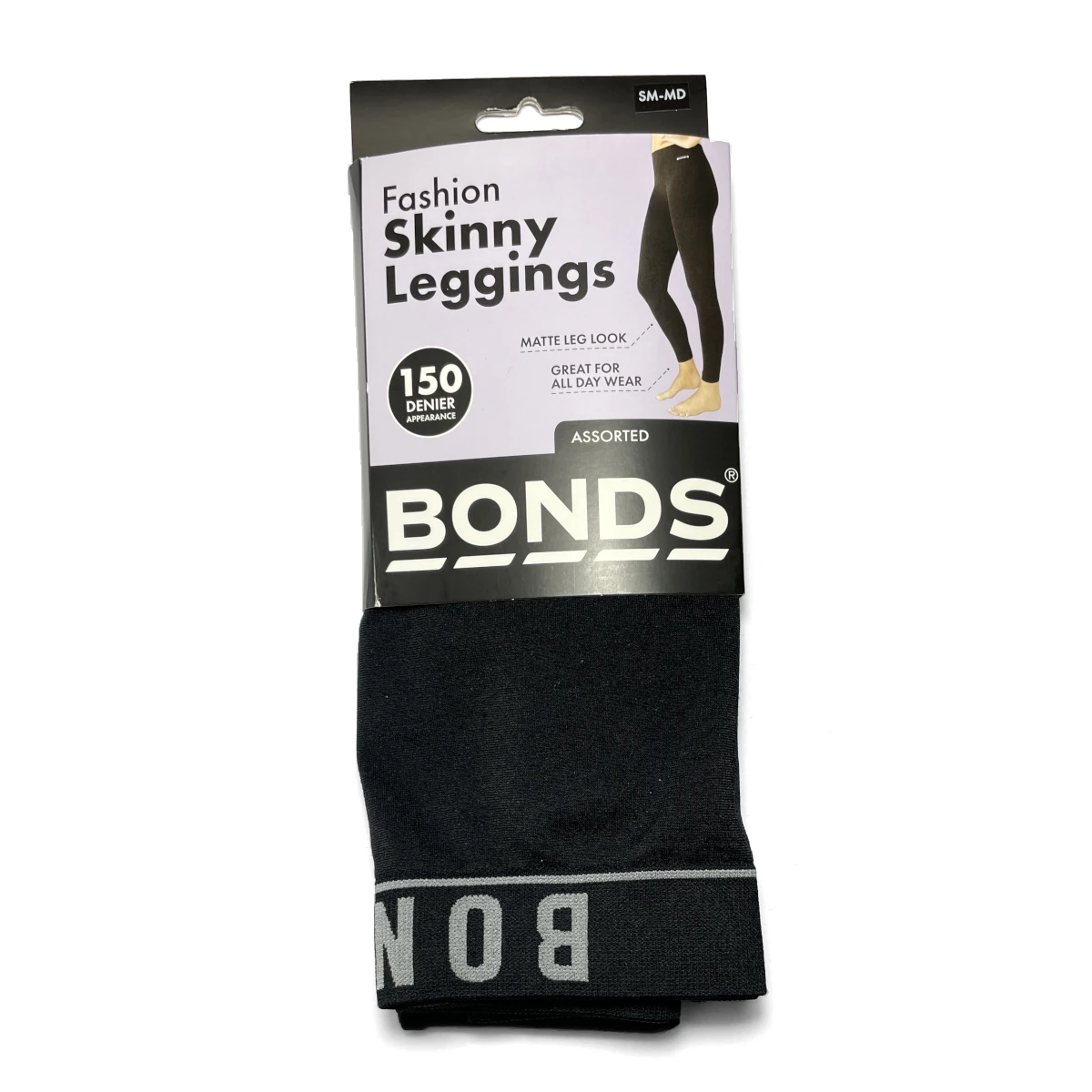 lyvl1n bonds skinny leggings 150d black 1