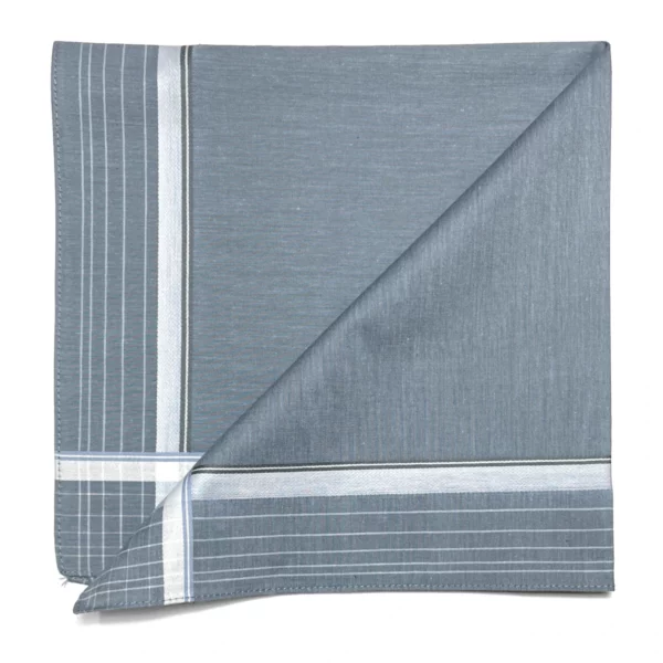 mens woven border handkerchiefs 3pack 2