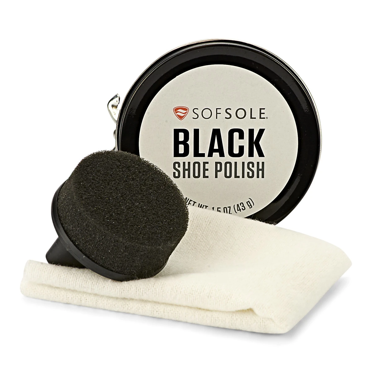 sof sole black shoe shine kit