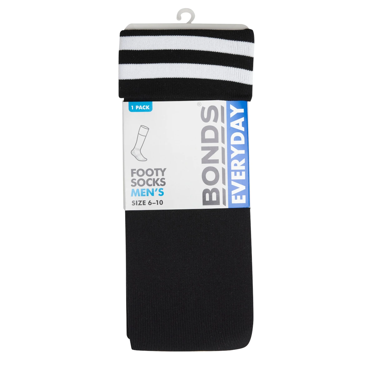 sxmr1w bonds footy sock black 1