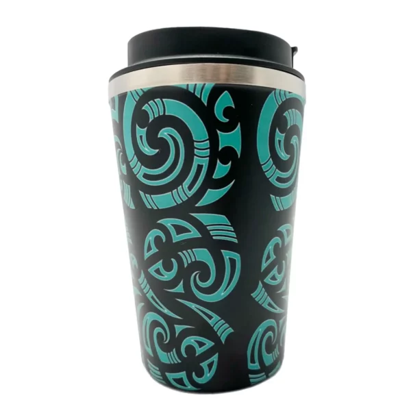408vc wild kiwi kowhaiwhai drink cup 2