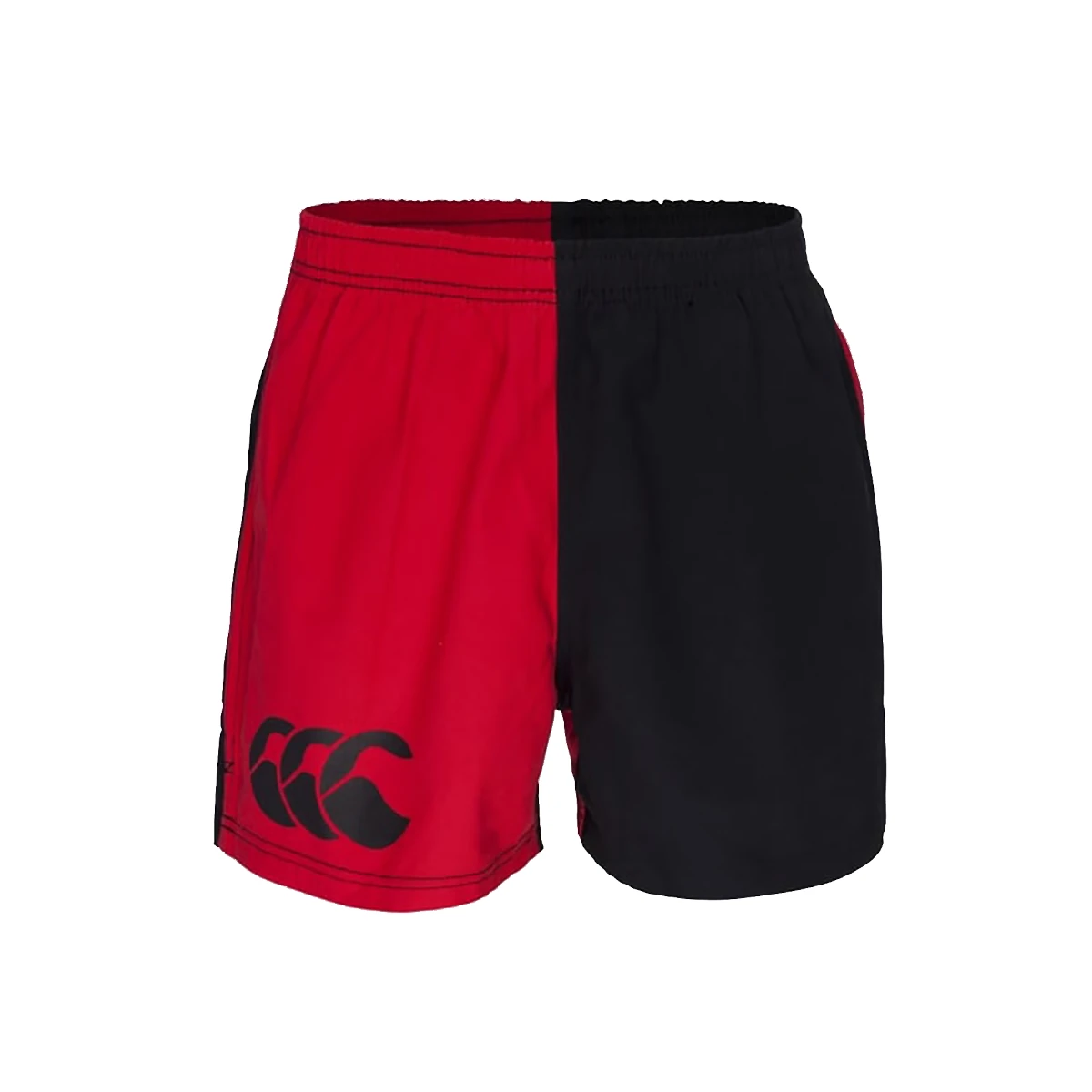 canterbury harlequin shorts scarlet black 1