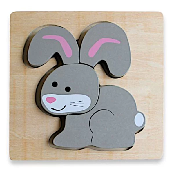 discoveroo chunky puzzles (animals) bunny
