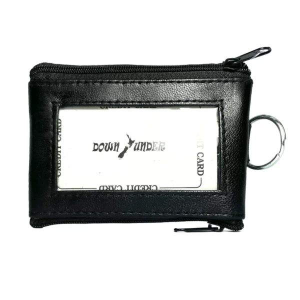 down under leather key ring card holder 2