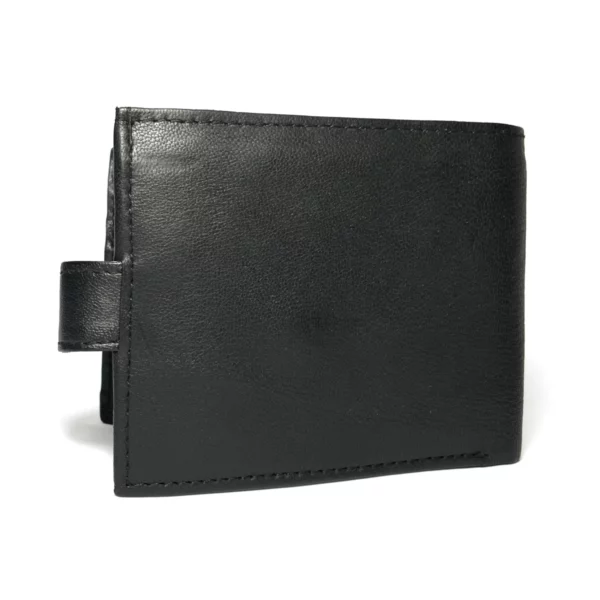 down under leather wallet black pw104 4