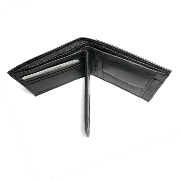 down under leather wallet black pw504 3