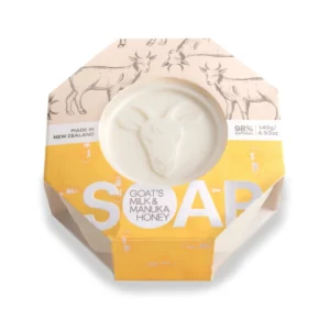 goats milk and manuka honey soap 140g 1