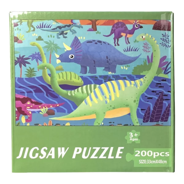 jigsaw puzzle 200pc dinosaur 2