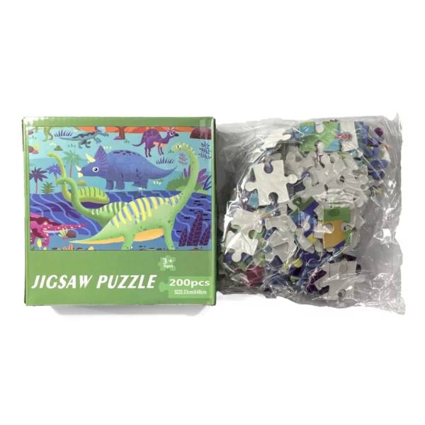jigsaw puzzle 200pc dinosaur 3