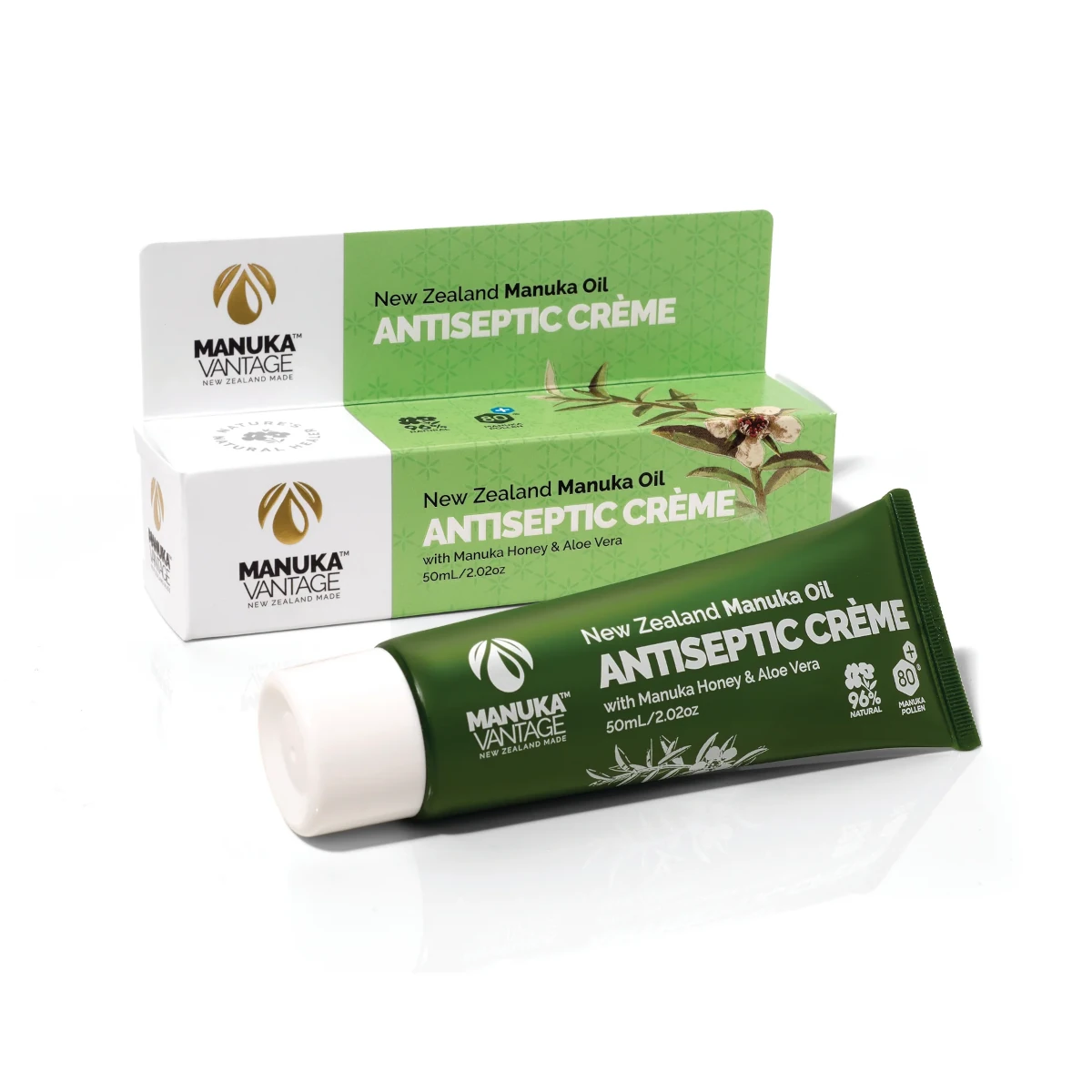 manukavantage antiseptic creme 50ml tube