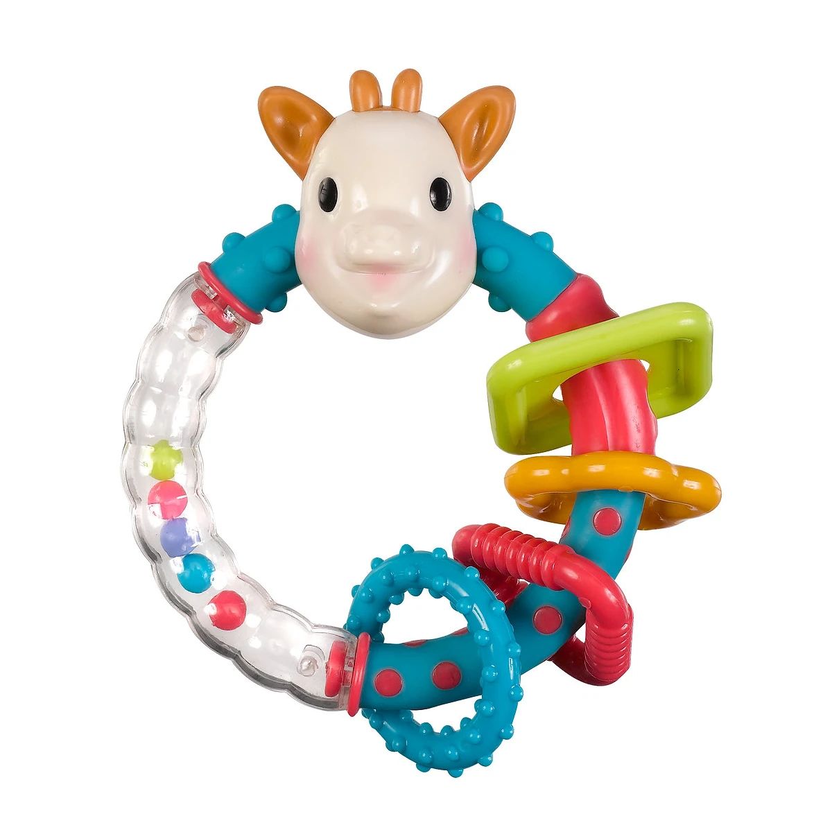 multi textured sophie la girafe rattle 1