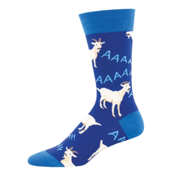 socksmith screaming goats dark blue