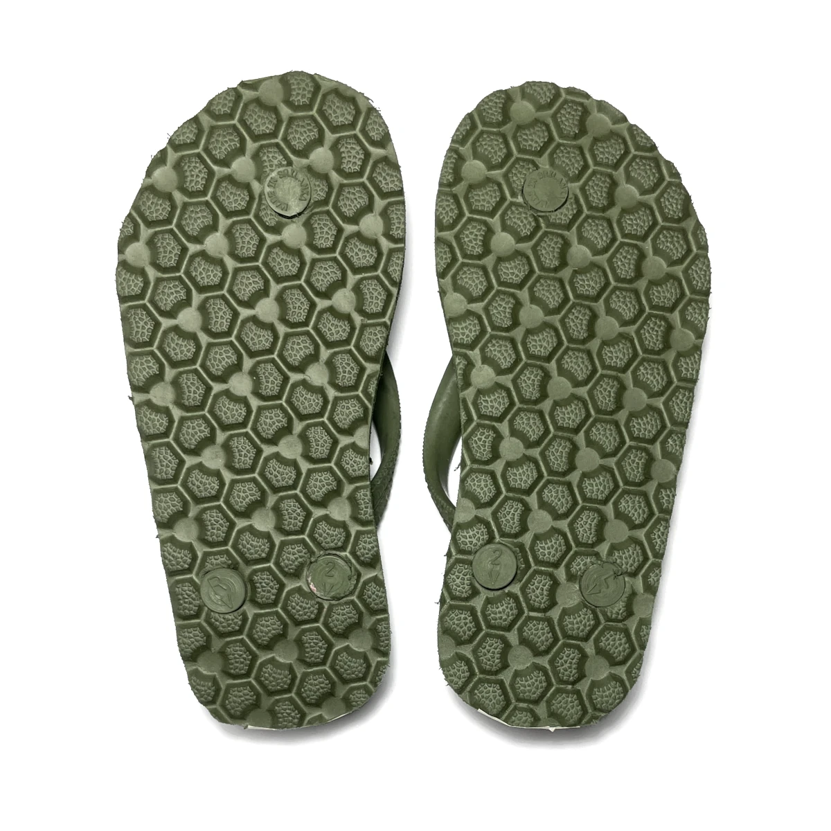 souls comf mass kids jandals camo green 4