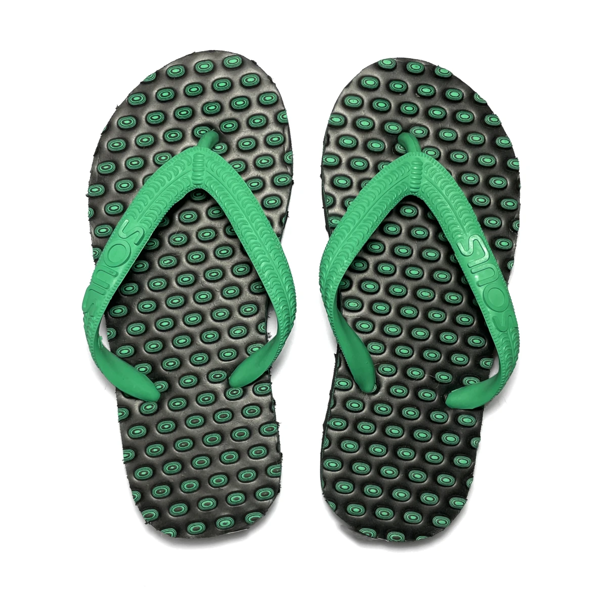 souls comf mass kids jandals peppermint 3