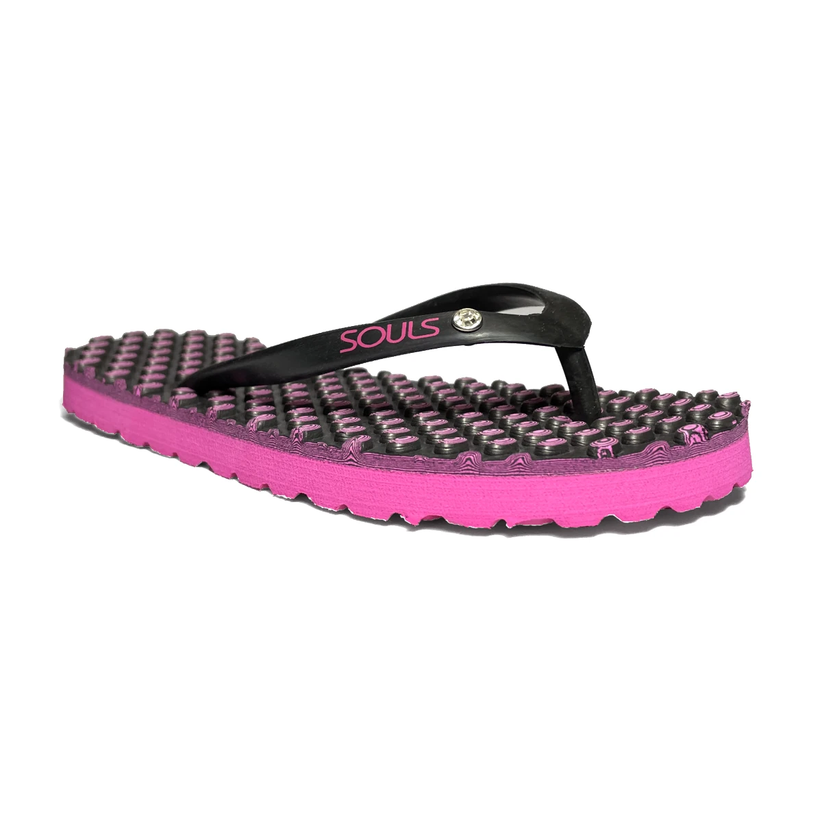 souls comf mass kids jandals pink nights 1