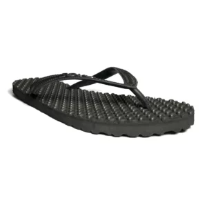 souls comfort massage jandals black out 1