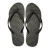 souls comfort massage jandals black out 3