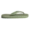 souls comfort massage jandals military green 2