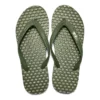souls comfort massage jandals military green 3